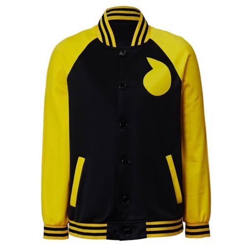 Soul Eater Black and Yellow Varsity Jacket - Image 3
