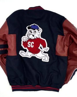 South Carolina State Bulldogs Ole Skool Letterman Jacket