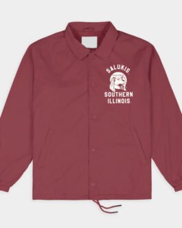 SIU Salukis Retro Barking Saluki Coaches Jacket