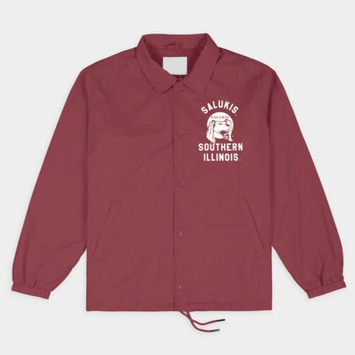 SIU Salukis Retro Barking Saluki Coaches Jacket