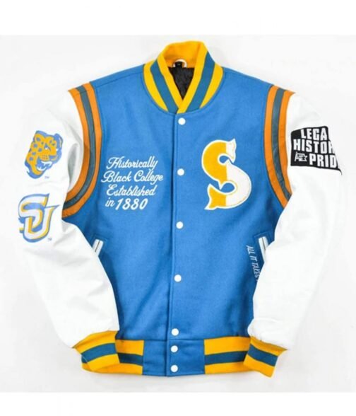 Southern University Motto 2.0 HBCU Letterman Jacket