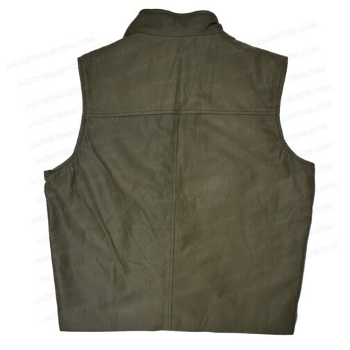 Clint Eastwood Spaghetti Western Leather Vest - Image 5