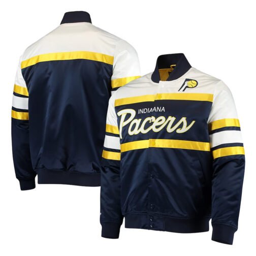 Special Script Indiana Pacers Navy Jacket - Image 3