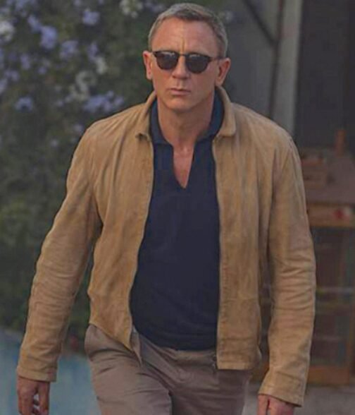 Spectre Daniel Craig Morocco Suede Jacket - Image 2
