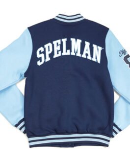 Spelman College Navy and Light Blue Fleece Jacket