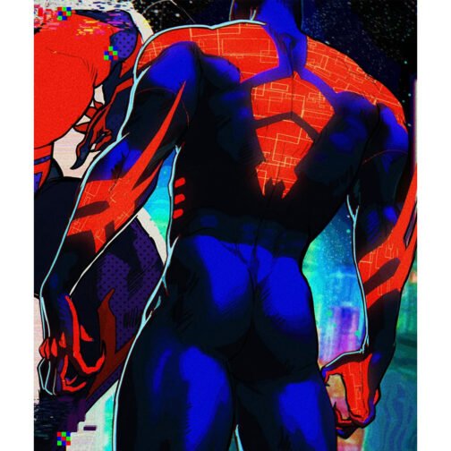 Miguel O’Hara Spider Man Across The Spider-Verse Leather Jacket - Image 5