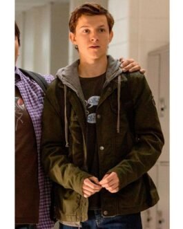 Spider-Man Homecoming Tom Holland Green Cotton Jacket