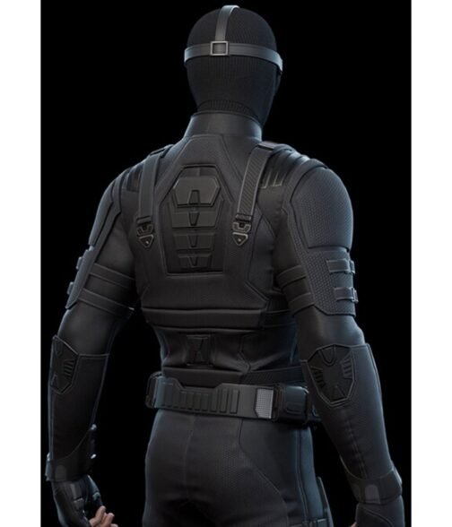 Jayson Fitch Spider-Man Padded Black Jacket - Image 4