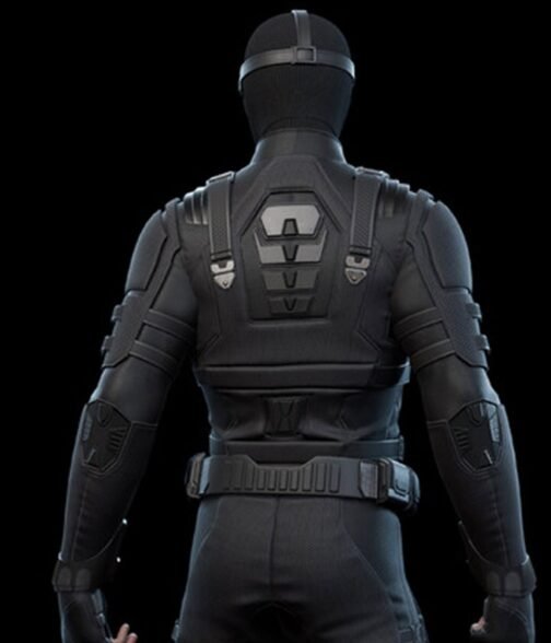 Jayson Fitch Spider-Man Padded Black Jacket - Image 2
