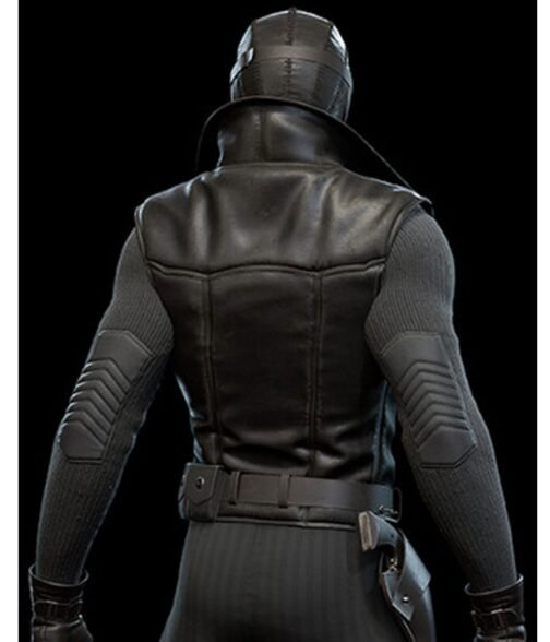 Jayson Fitch Spider-Man Brown Leather Vest - Image 4