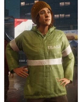 Gloria Davila Spider-Man Miles Morales Green Feast Jacket