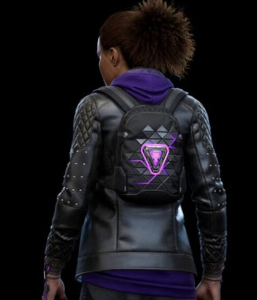 Tinkerer Spider-Man Miles Morales PS4 Leather Jacket - Image 3