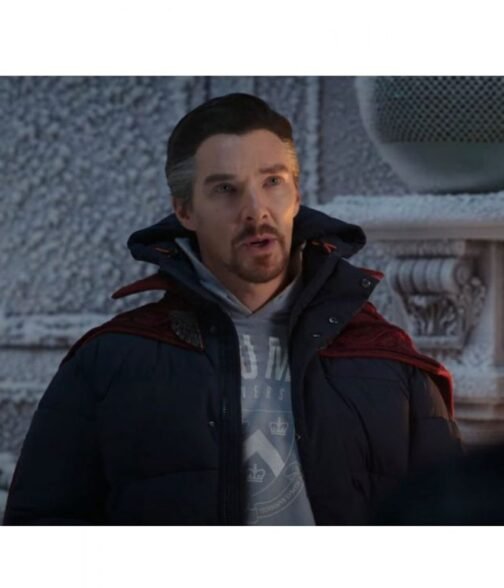 Benedict Cumberbatch Spider Man No Way Home Jacket Cloak - Image 2