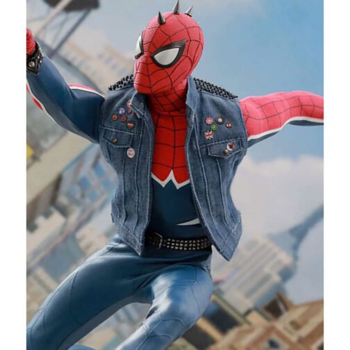Spider Punk Spiderman Vest - Image 4