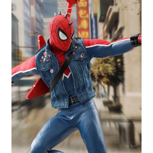 Spider Punk Spiderman Vest - Image 5
