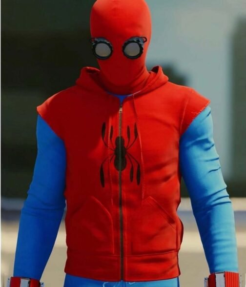 Tom Holland Spiderman Zip Up Hoodie - Image 2