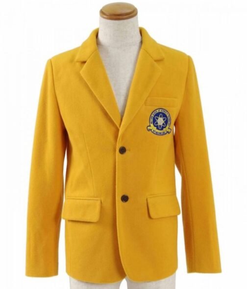Tom Holland Spiderman Homecoming High School Yellow Blazer