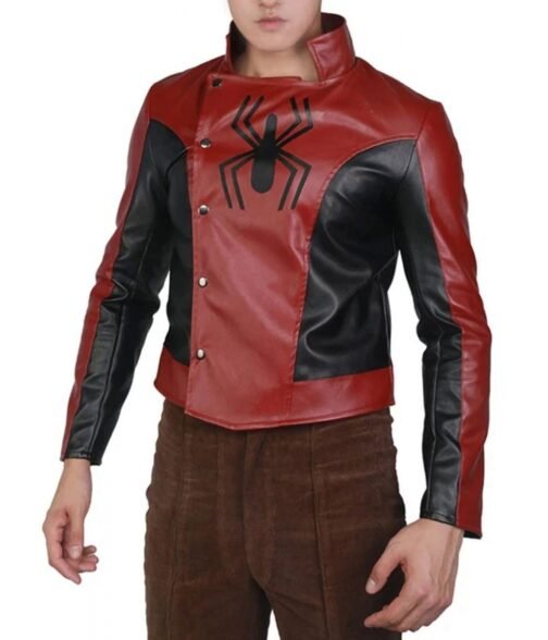 Spiderman The Last Stand Peter Parker Red and Black Jacket