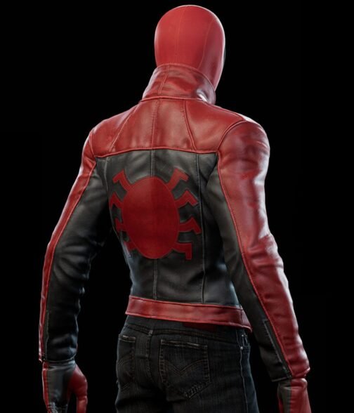 Spiderman The Last Stand Peter Parker Red and Black Jacket - Image 10