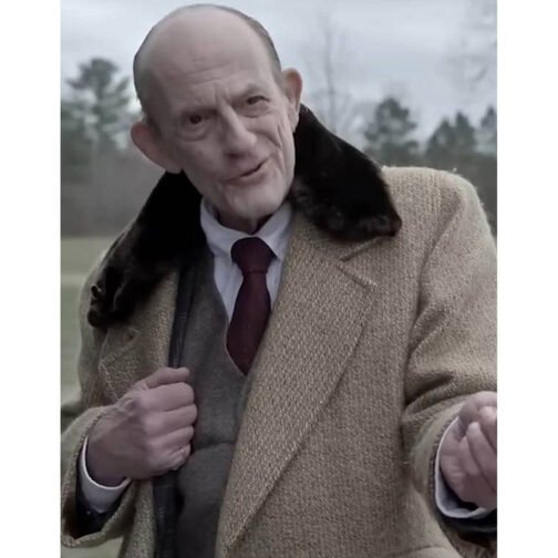 Spirit Halloween Christopher Lloyd Brown Coat - Image 5