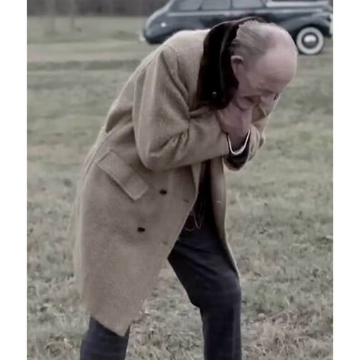 Spirit Halloween Christopher Lloyd Brown Coat - Image 6