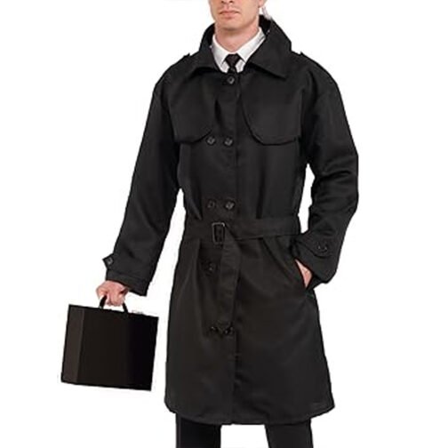 Spy Secret Agent Trench Coat