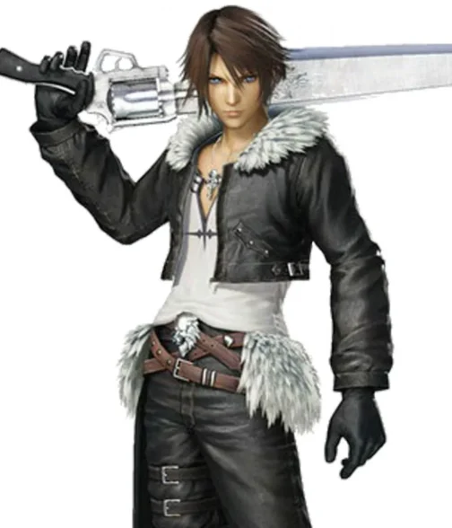 Squall Leonhart FF8 Leather Jacket - Image 2