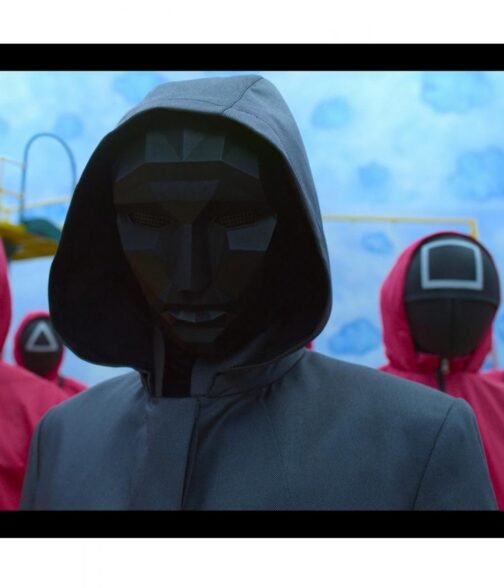 Lee Byung-Hun Squid Game Coat with Hood - Image 9