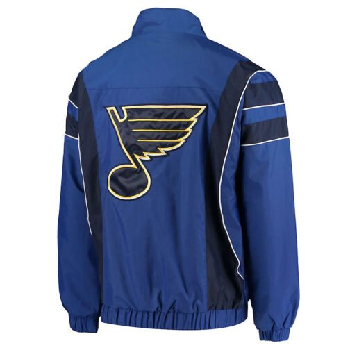 St. Louis Blues Blue Impact Half-Zip Jacket - Image 2