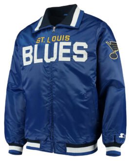 Captain II St. Louis Blues Satin Jacket
