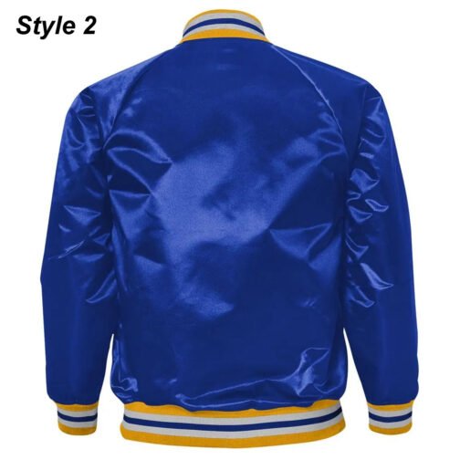 St. Louis Blues Youth Lightweight Satin Jacket - Image 4