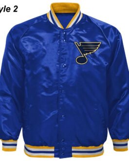 St. Louis Blues Youth Lightweight Satin Jacket