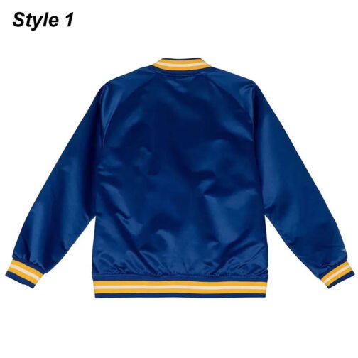 St. Louis Blues Youth Lightweight Satin Jacket - Image 3