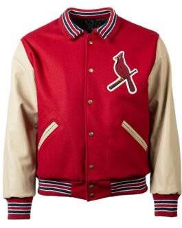 Varsity 1940 St. Louis Cardinals Red Jacket