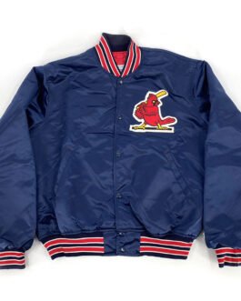90’s St Louis Cardinals Blue Jacket