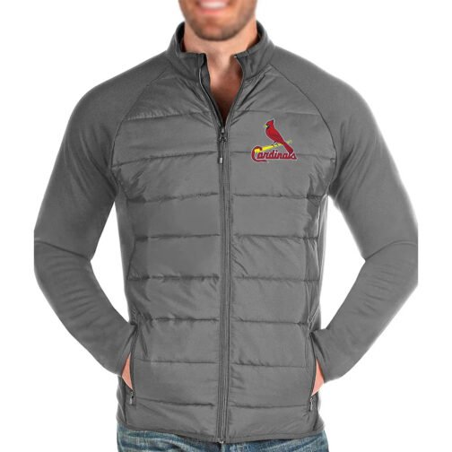 St. Louis Cardinals Altitude Antigua Puffer Jacket - Image 2