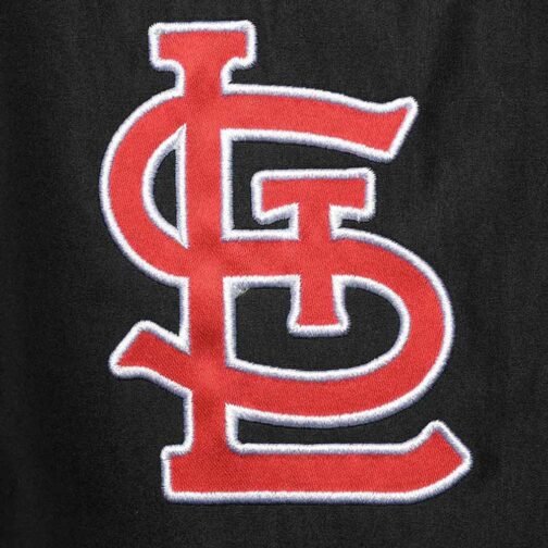 St. Louis Cardinals White/Black Jacket - Image 6