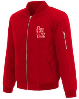 St. Louis Cardinals Bomber Nylon Jacket