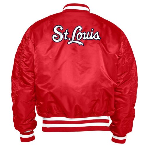 St. Louis Cardinals Bomber MA-1 Jacket - Image 2