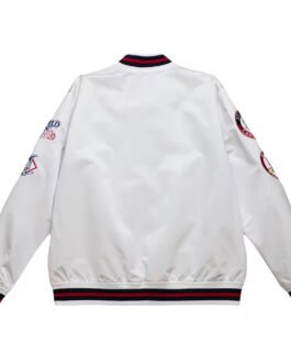 St. Louis Cardinals City Collection White Varsity Satin Jacket