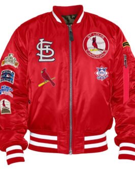 St. Louis Cardinals Bomber MA-1 Jacket
