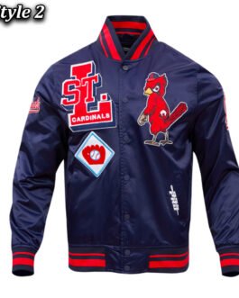 St. Louis Cardinals Mashup Classic Rib Satin Jacket