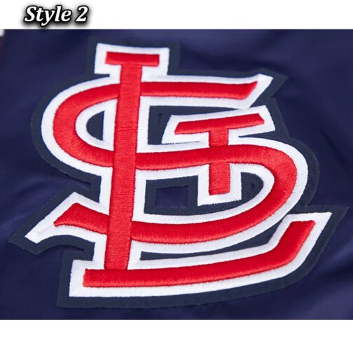 St. Louis Cardinals Mashup Classic Rib Satin Jacket - Image 20