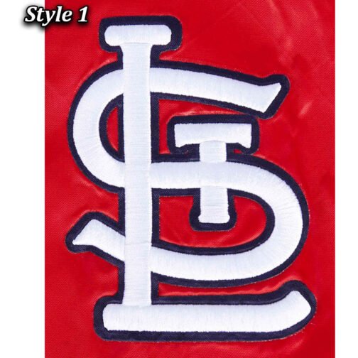 St. Louis Cardinals Mashup Classic Rib Satin Jacket - Image 19