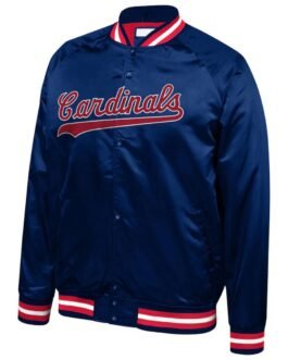 St. Louis Cardinals Full-Snap Navy Jacket