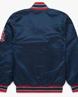 St. Louis Cardinals Navy Bomber Jacket