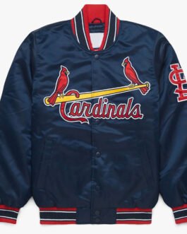 St. Louis Cardinals Navy Bomber Jacket