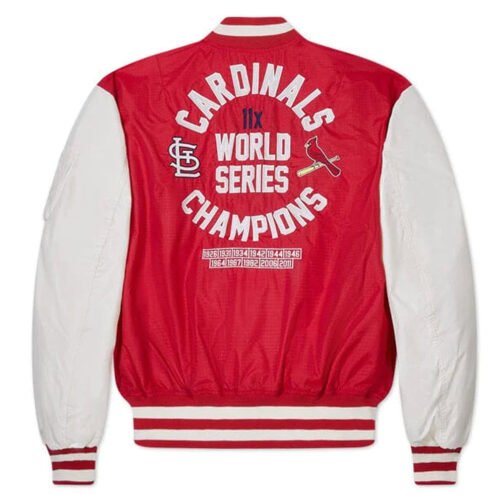 St. Louis Cardinals New Era Bomber Jacket - Image 2