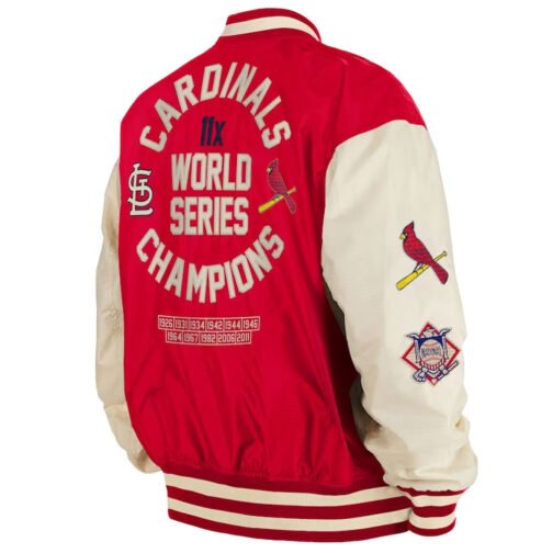 St. Louis Cardinals New Era Bomber Jacket - Image 4