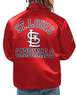 St. Louis Cardinals Option Route Coaches Jacket